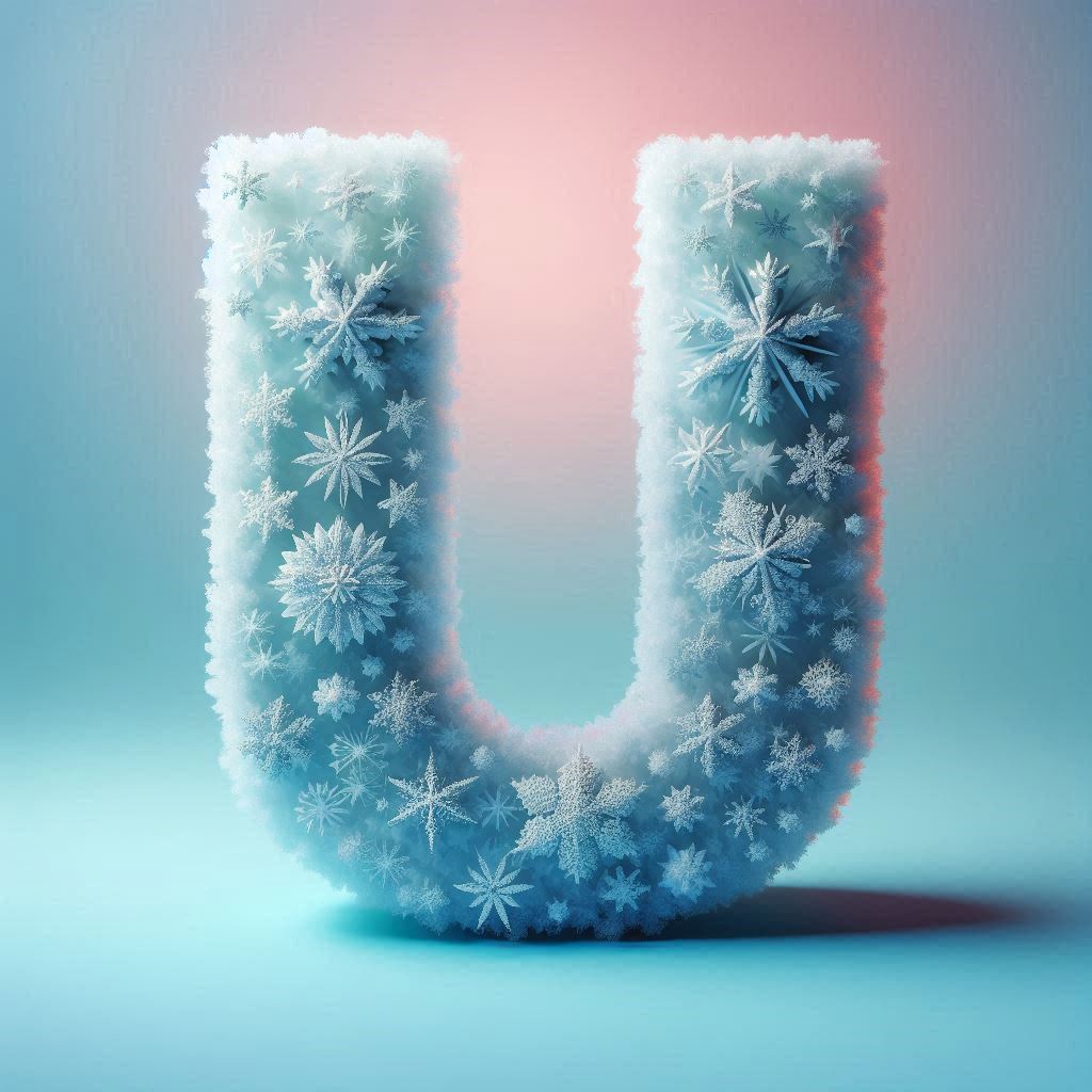 Snow — litera U