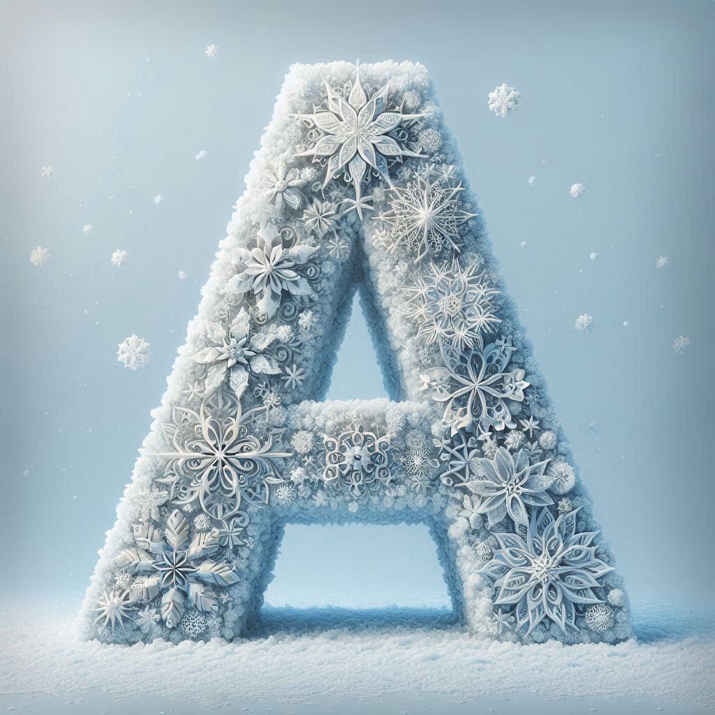 Snowflakes — litera A
