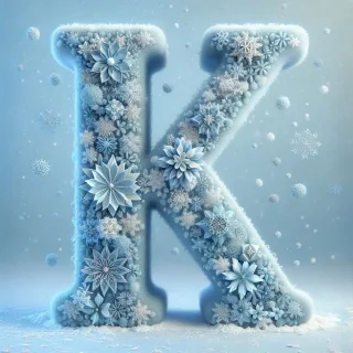 Snowflakes — litera K
