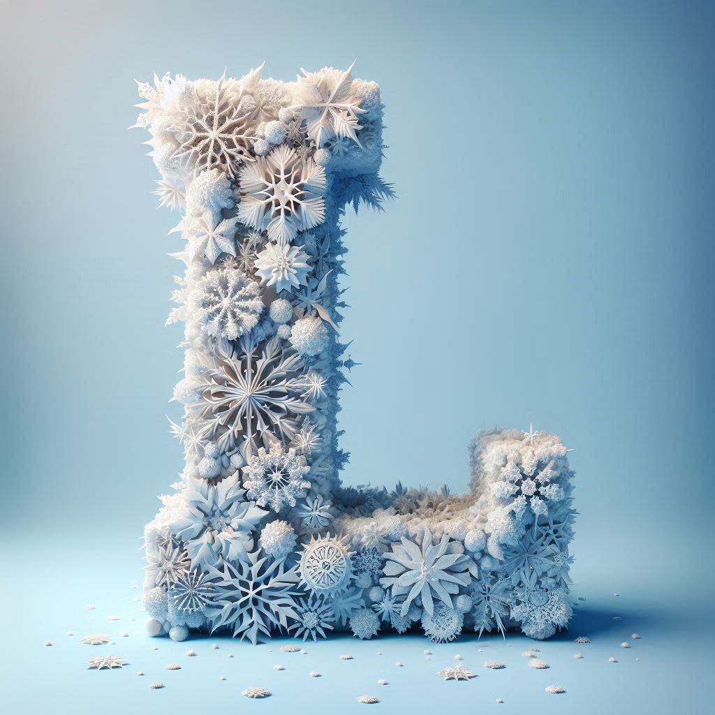 Snowflakes — litera L