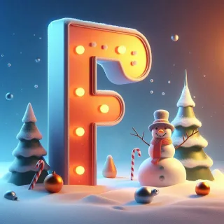 Snowman 2 — litera F