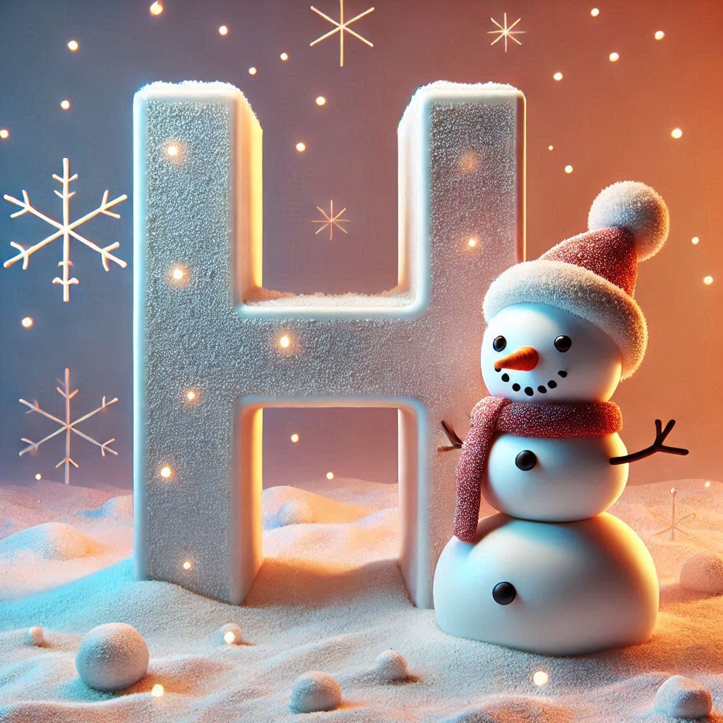 Snowman 2 — litera H