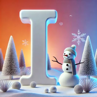 Snowman 2 — litera I (wariant 2)