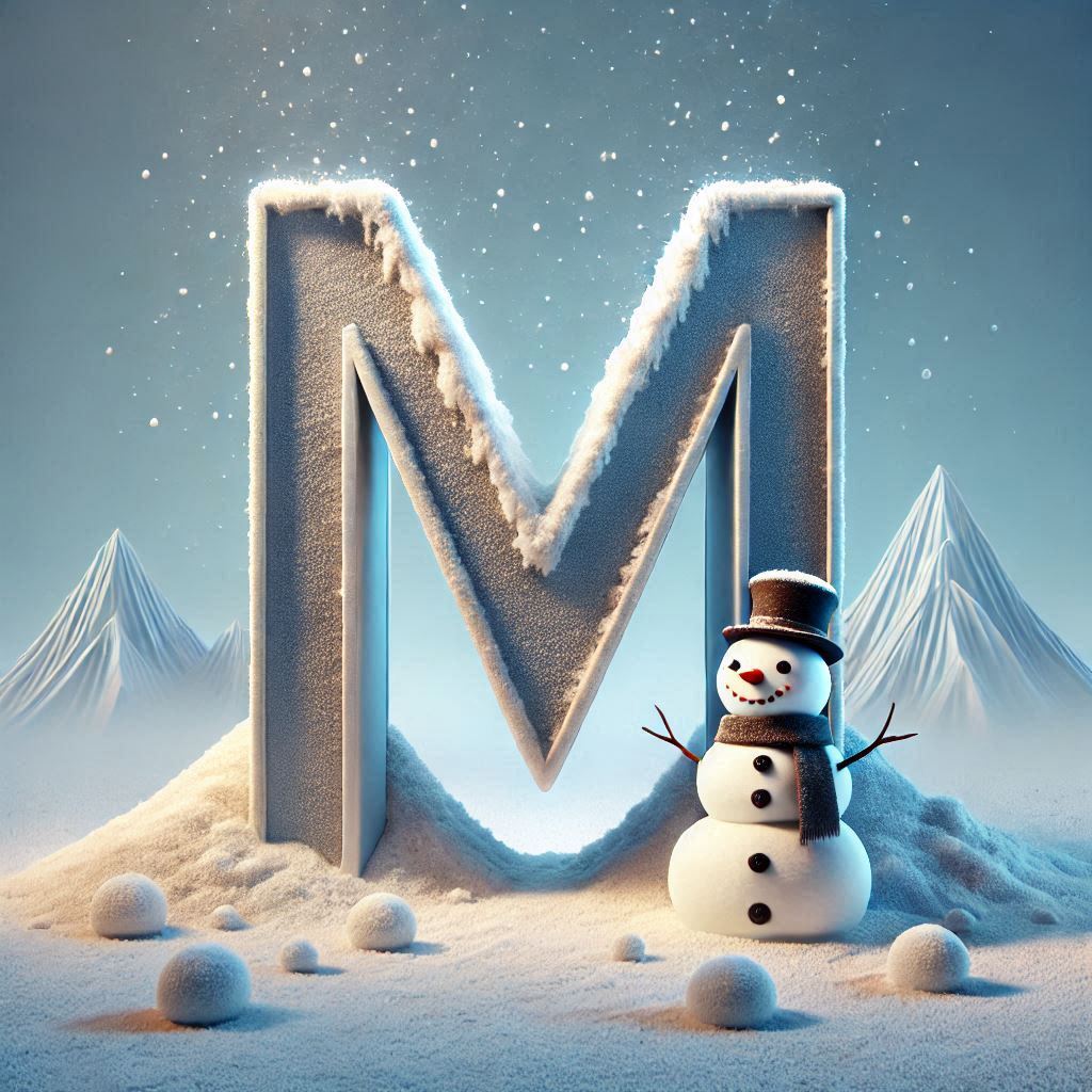 Snowman 2 — litera M