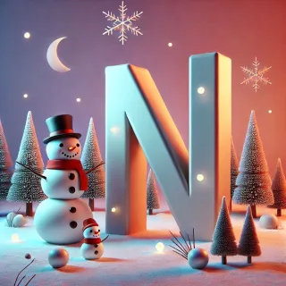 Snowman 2 — litera N