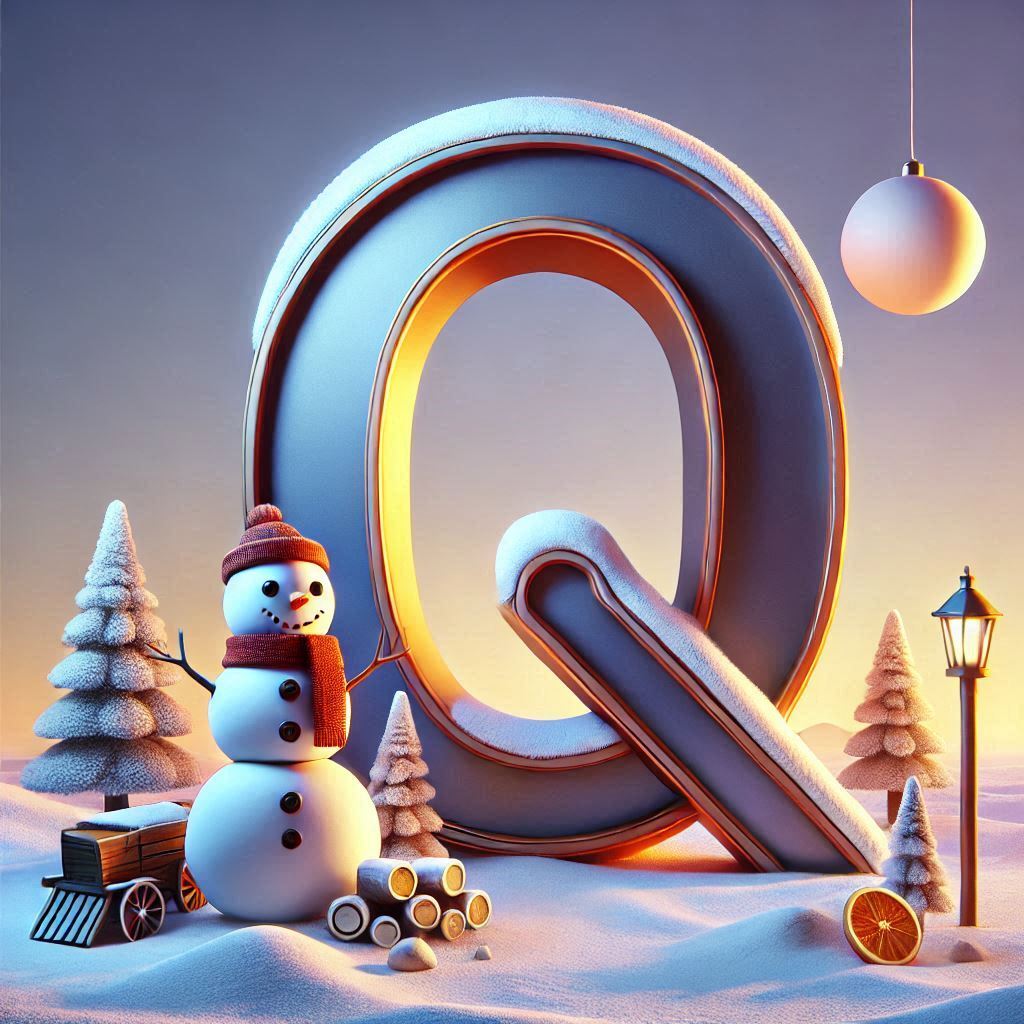 Snowman 2 — litera Q