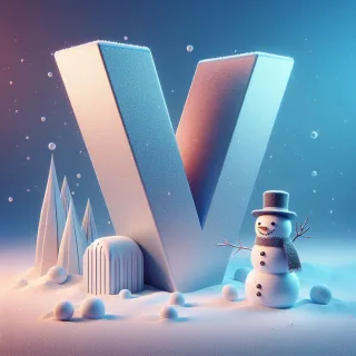 Snowman 2 — litera V
