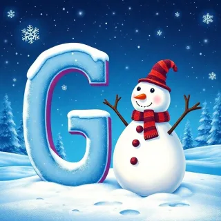 Snowman — litera G