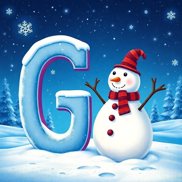 Snowman — litera G