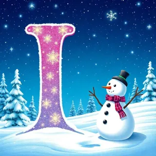 Snowman — litera I
