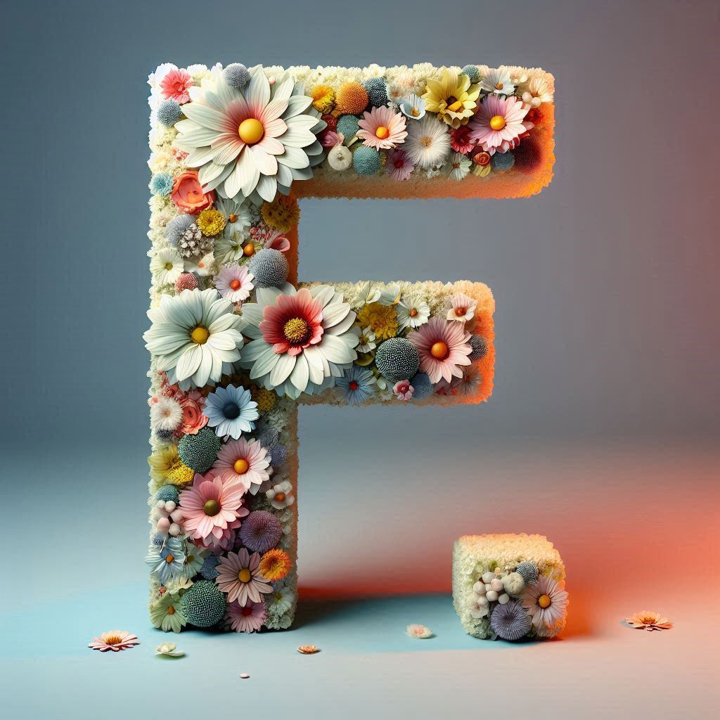 Spring flowers — litera F