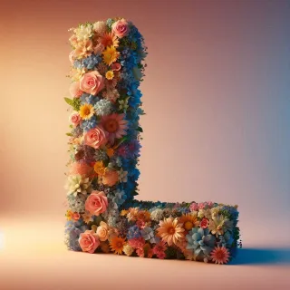 Spring flowers — litera L