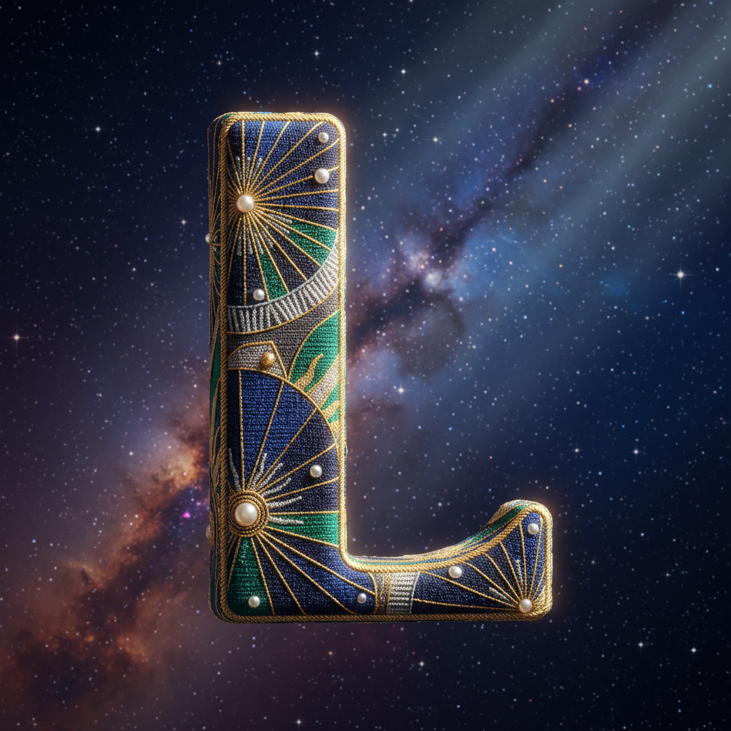 Starry sky — litera L