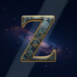 Starry sky — litera Z