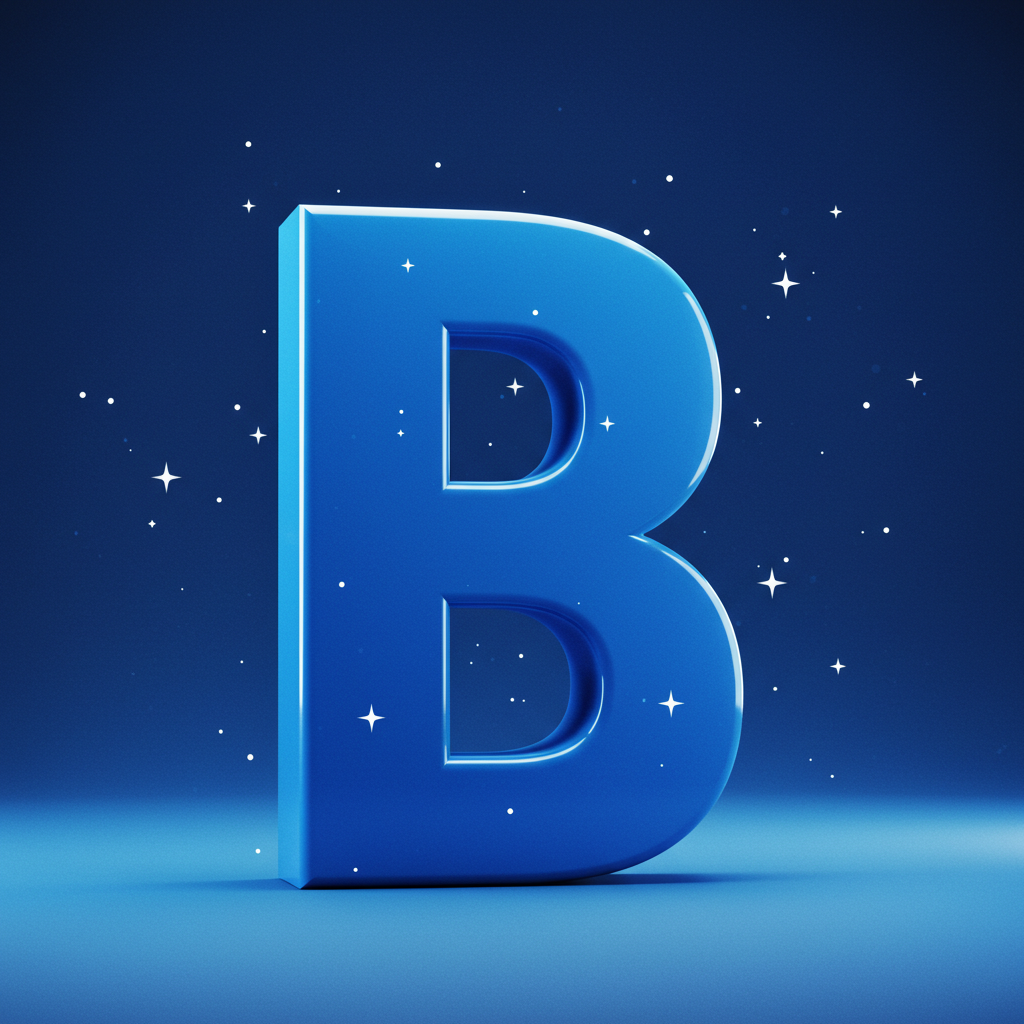 Stars 2 — litera B (wariant 2)