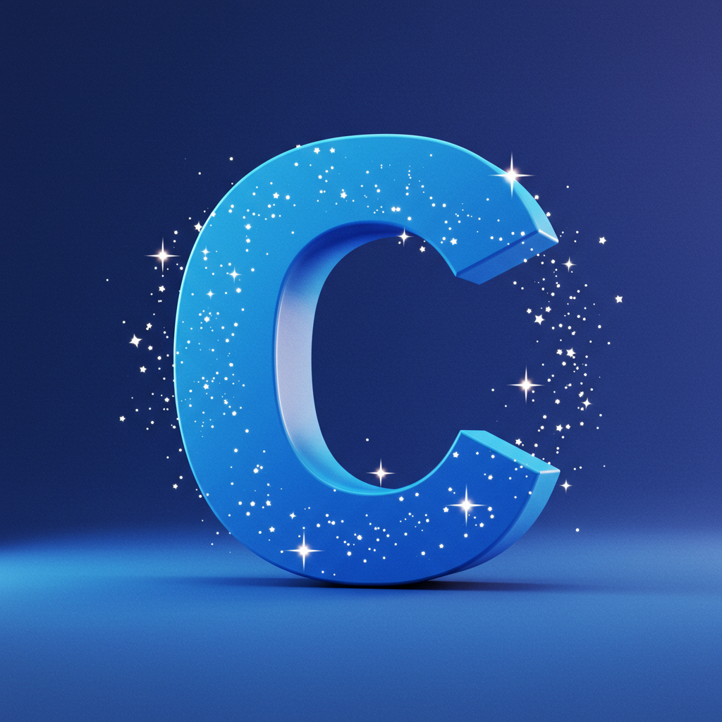Stars 2 — litera C (wariant 2)