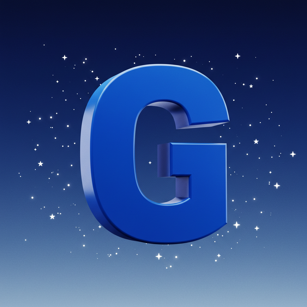 Stars 2 — litera G (wariant 2)