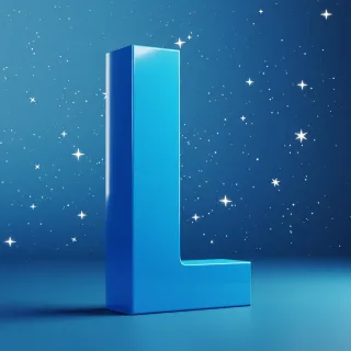 Stars 2 — litera L (wariant 2)