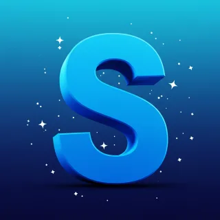 Stars 2 — litera S (wariant 2)