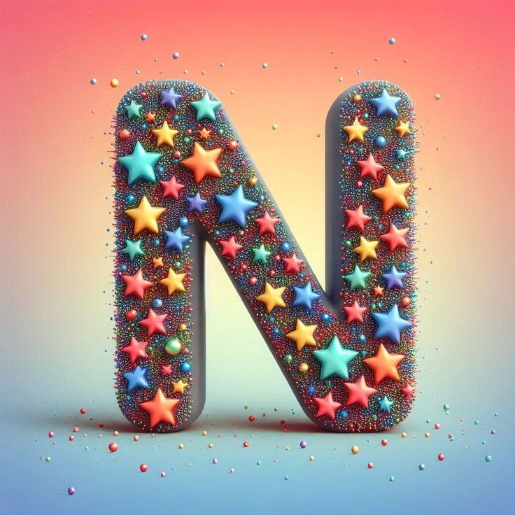 Stars — litera N