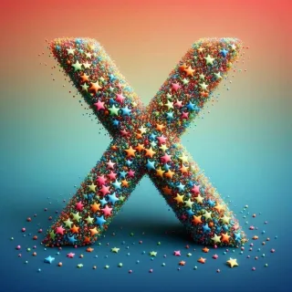 Stars — litera X