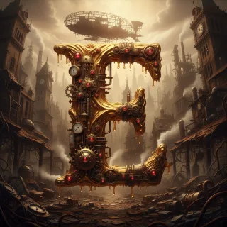 Steampunk — litera E