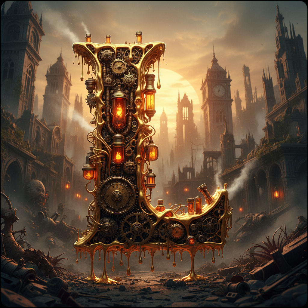 Steampunk — litera L