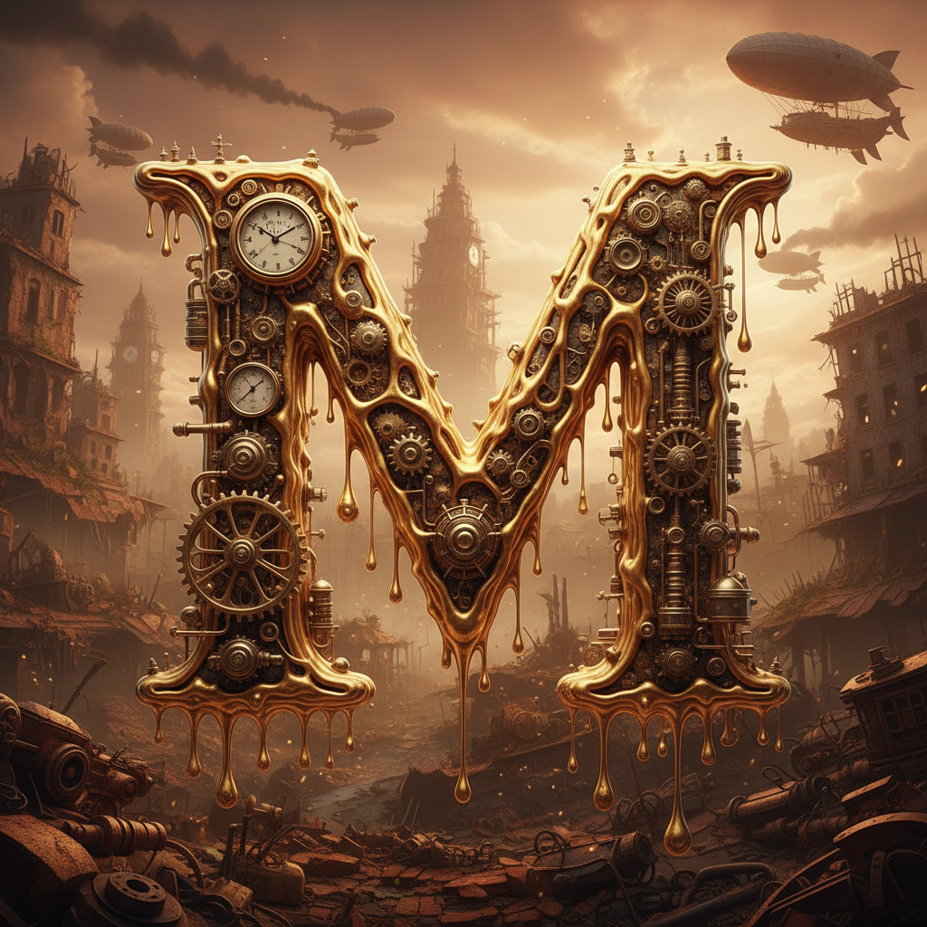 Steampunk — litera M