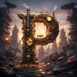 Steampunk — litera P