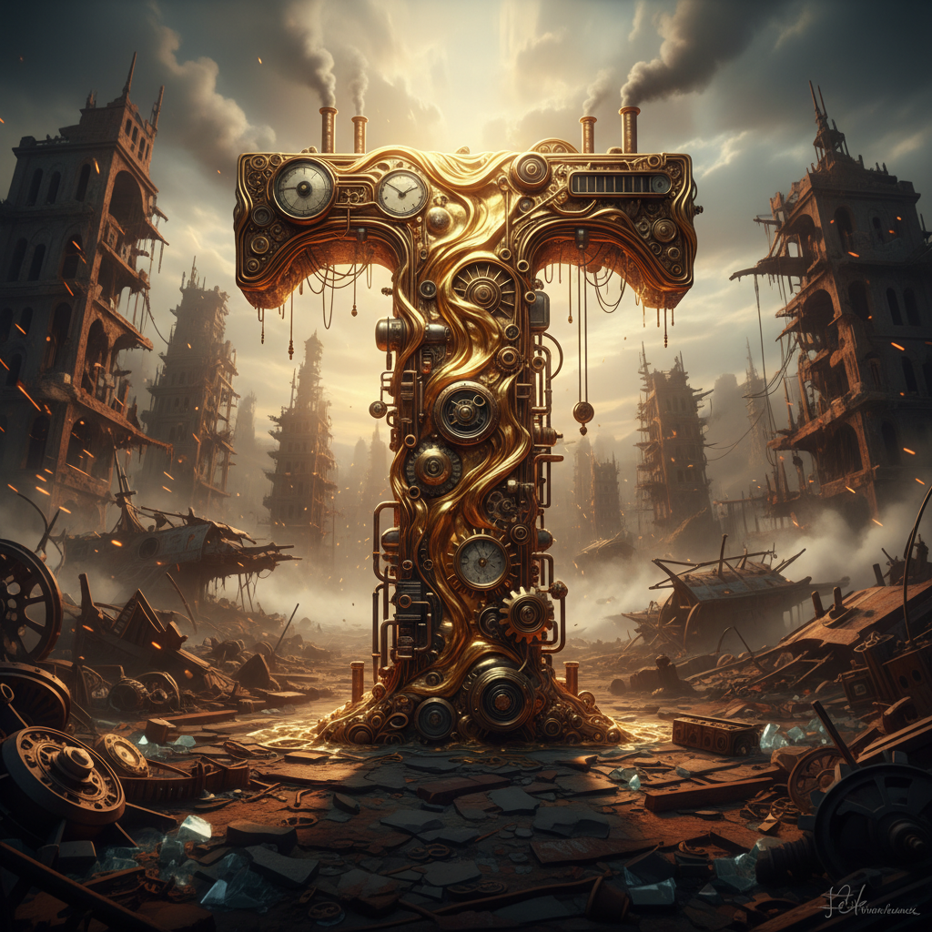 Steampunk — litera T