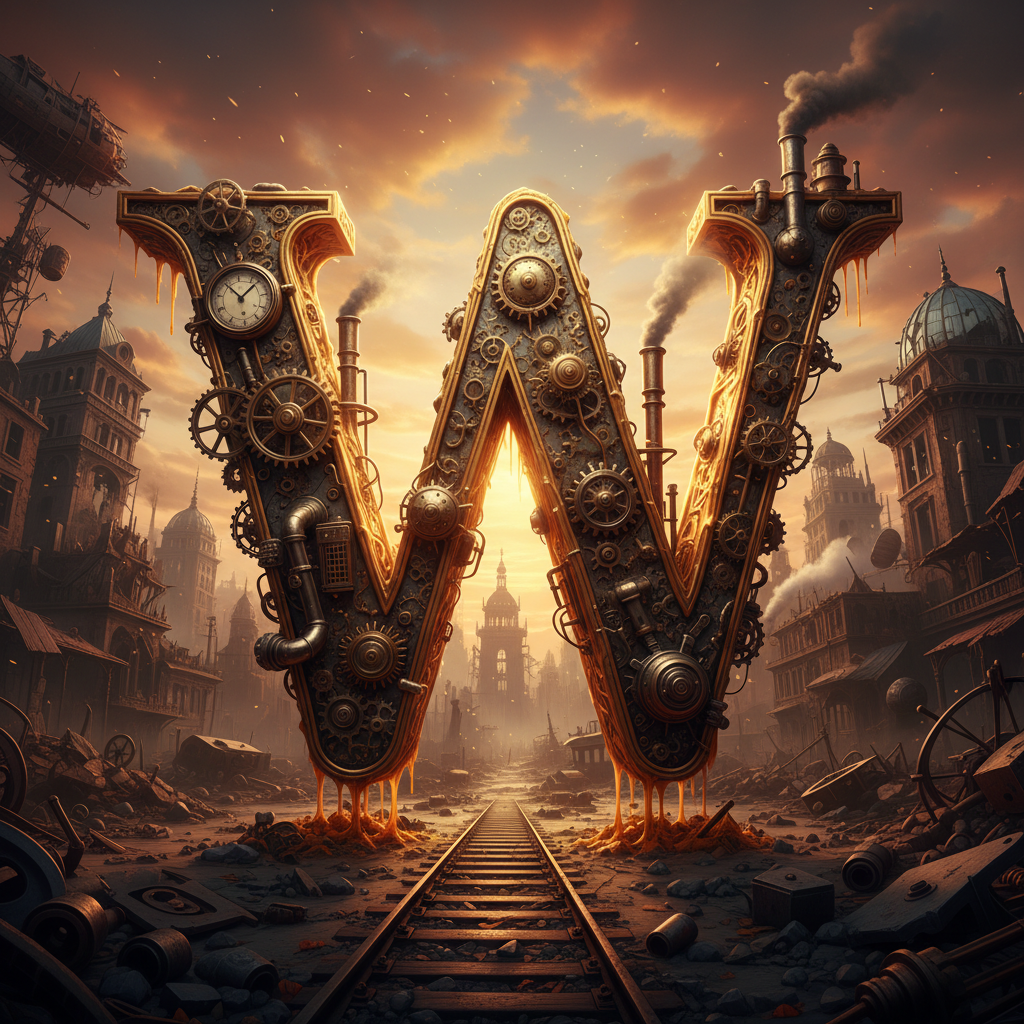 Steampunk — litera W