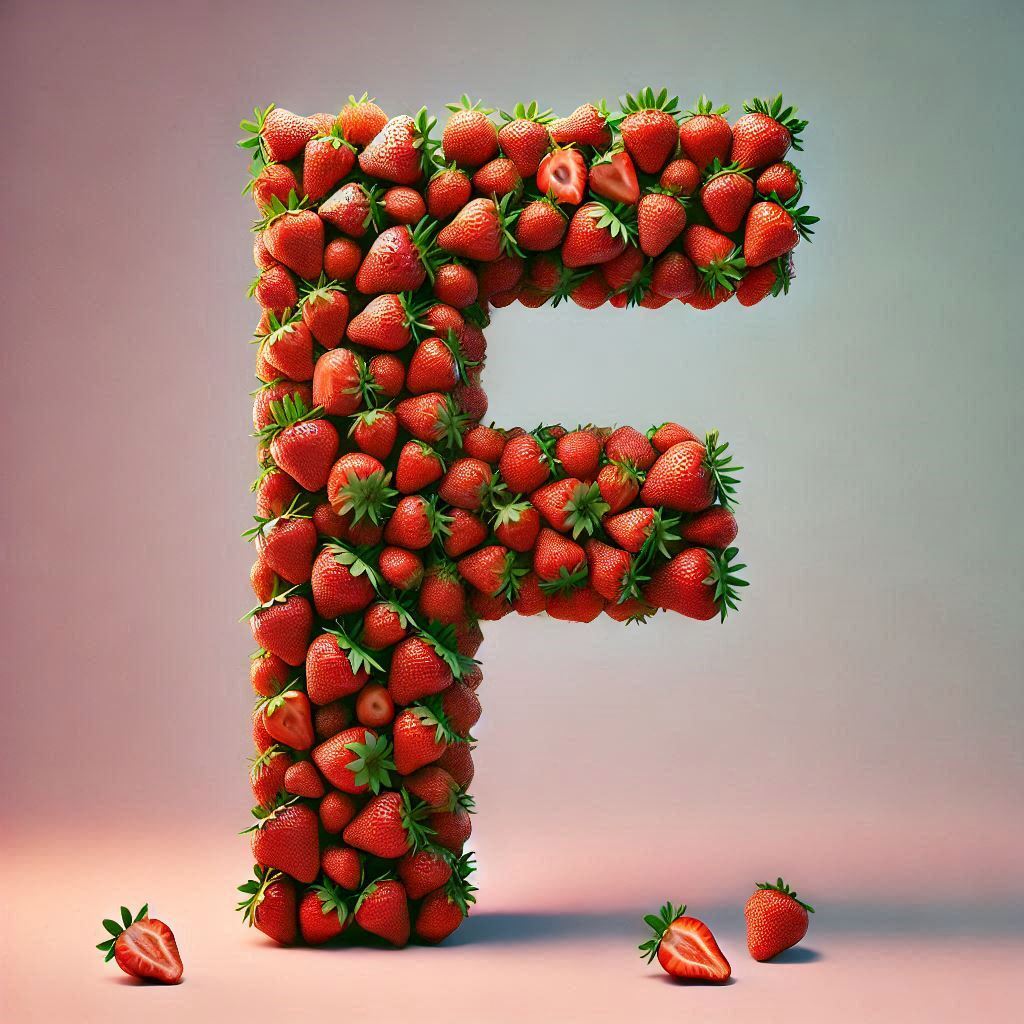 Strawberries 2 — litera F