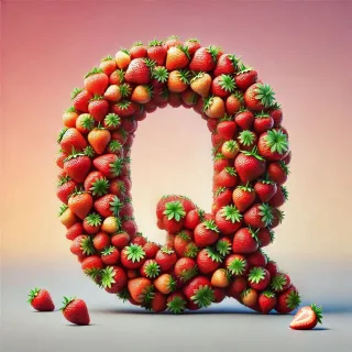 Strawberries 2 — litera Q