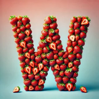 Strawberries 2 — litera W