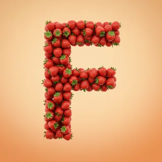 Strawberries 3 — litera F