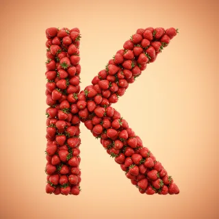 Strawberries 3 — litera K
