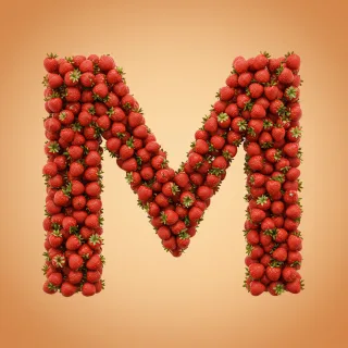 Strawberries 3 — litera M
