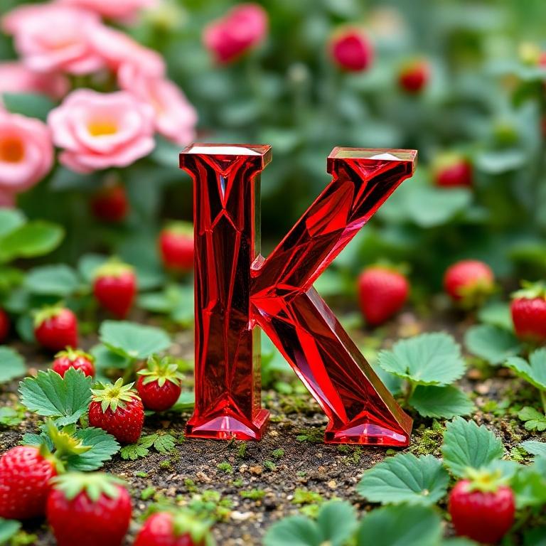 Strawberries — litera K