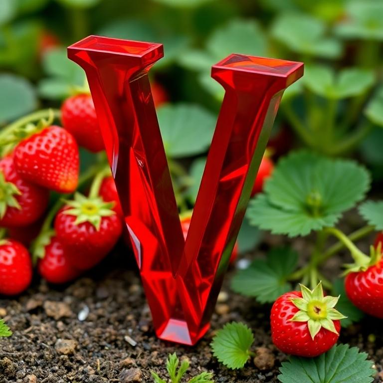 Strawberries — litera V