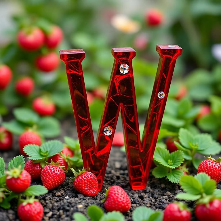 Strawberries — litera W