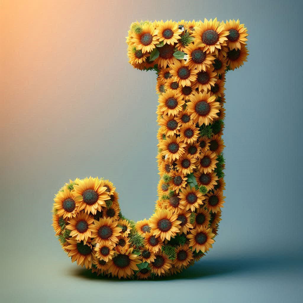 Sunflower 2 — litera J