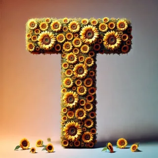 Sunflower 2 — litera T