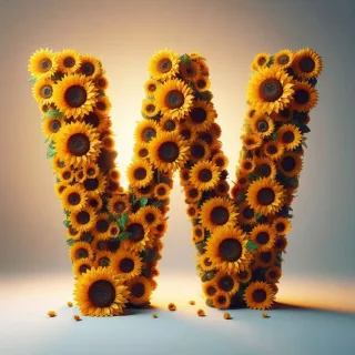 Sunflower 2 — litera W