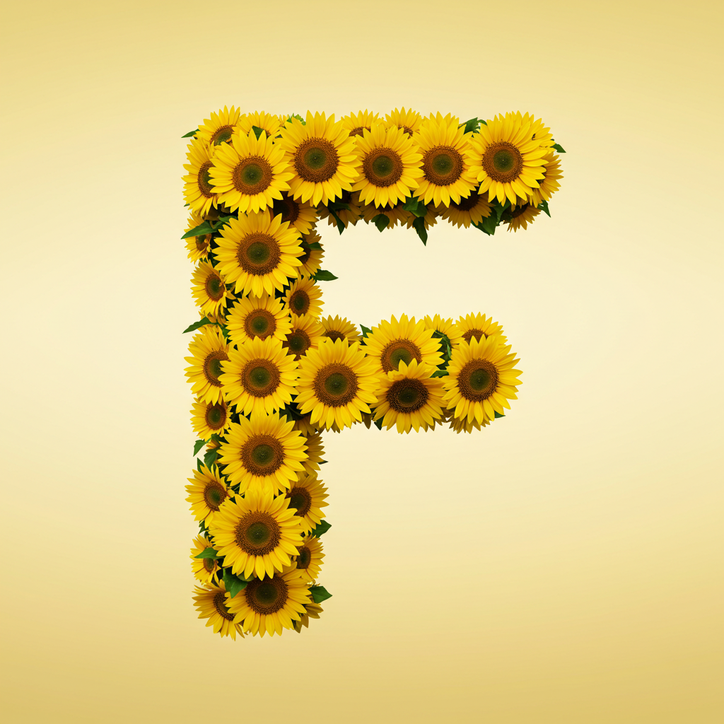 Sunflower 3 — litera F