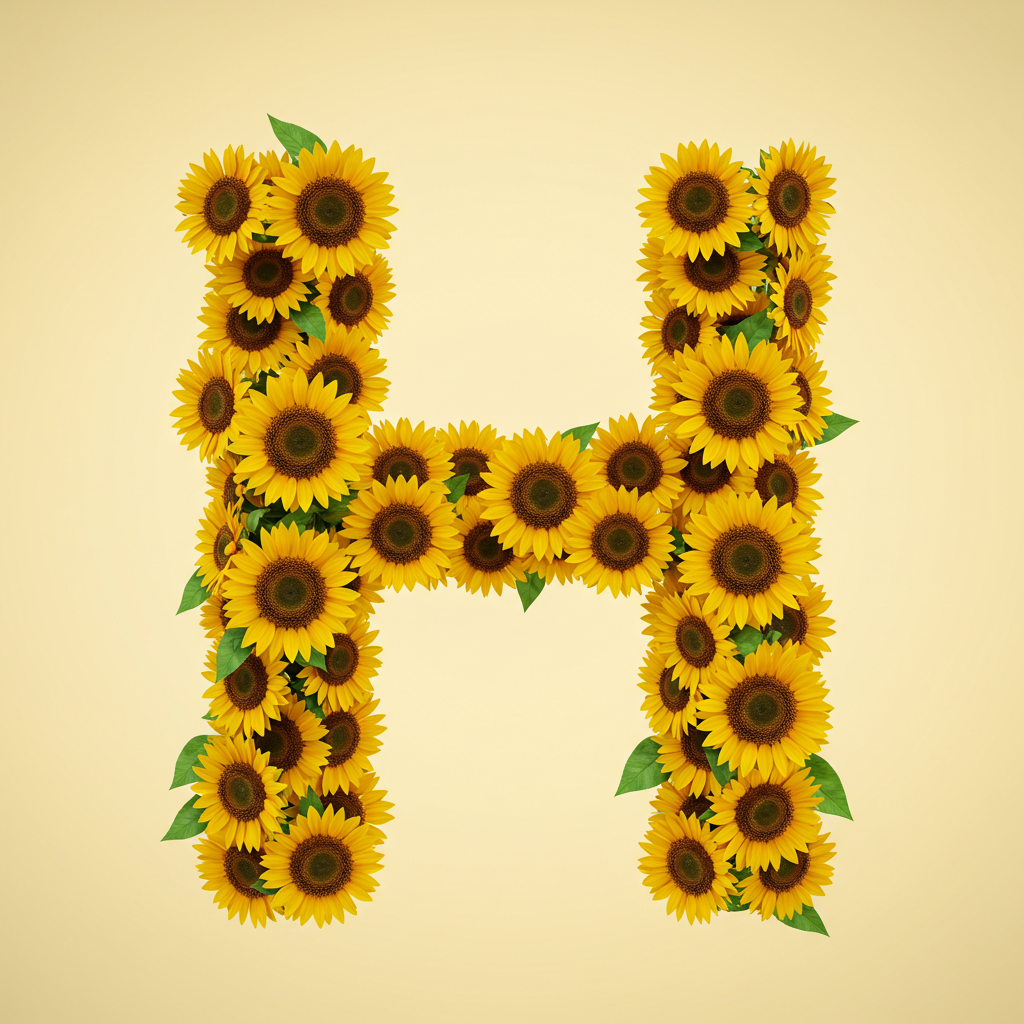 Sunflower 3 — litera H