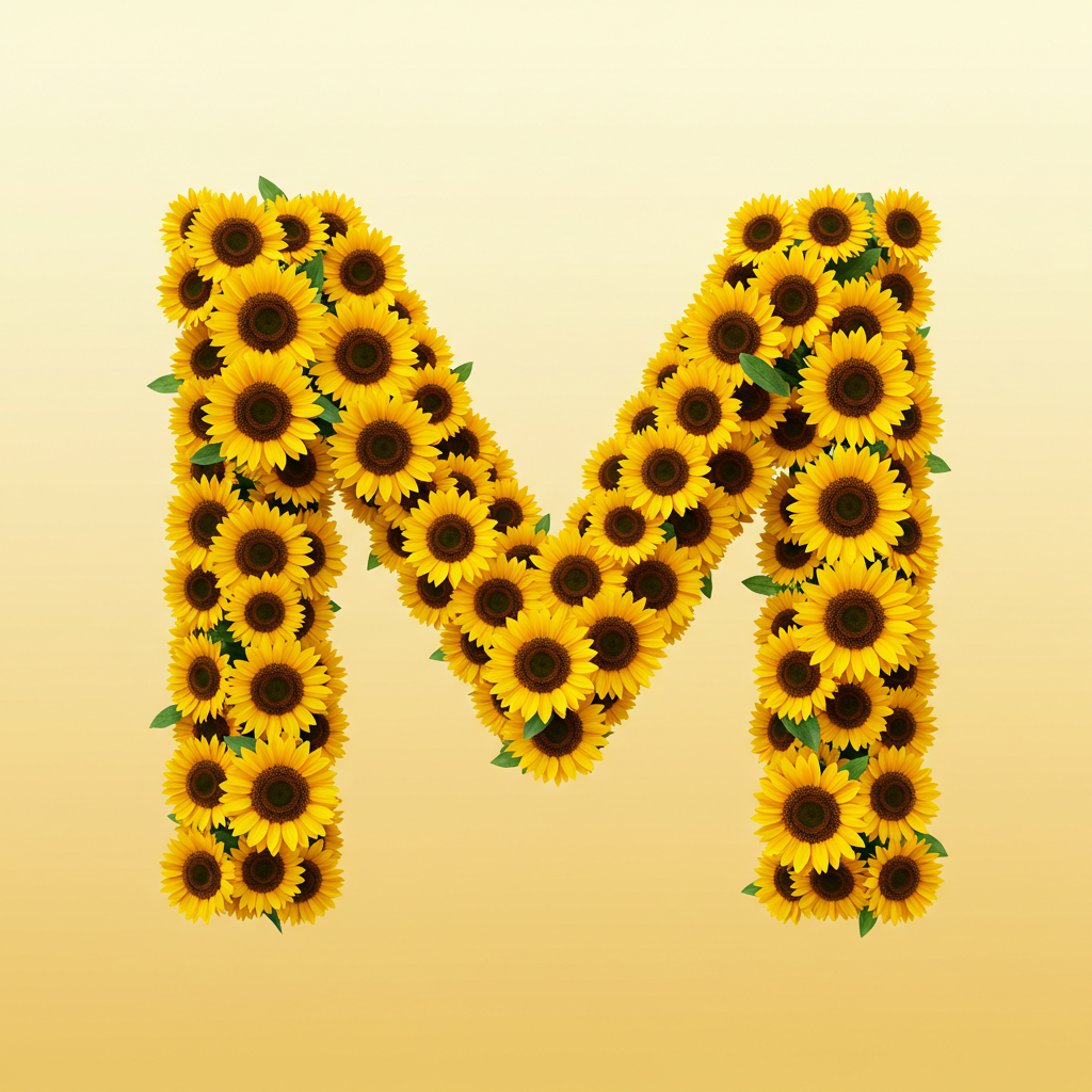 Sunflower 3 — litera M