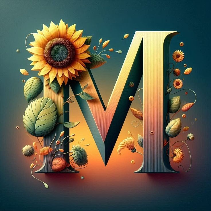 Sunflower — litera M