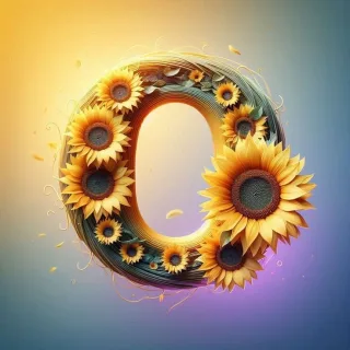 Sunflower — litera O