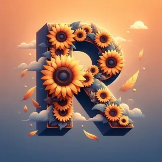 Sunflower — litera R