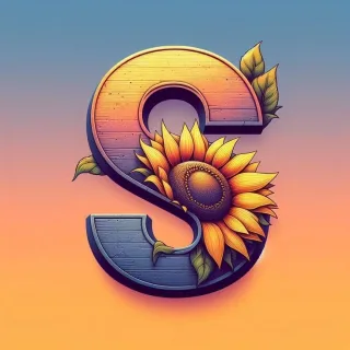Sunflower — litera S